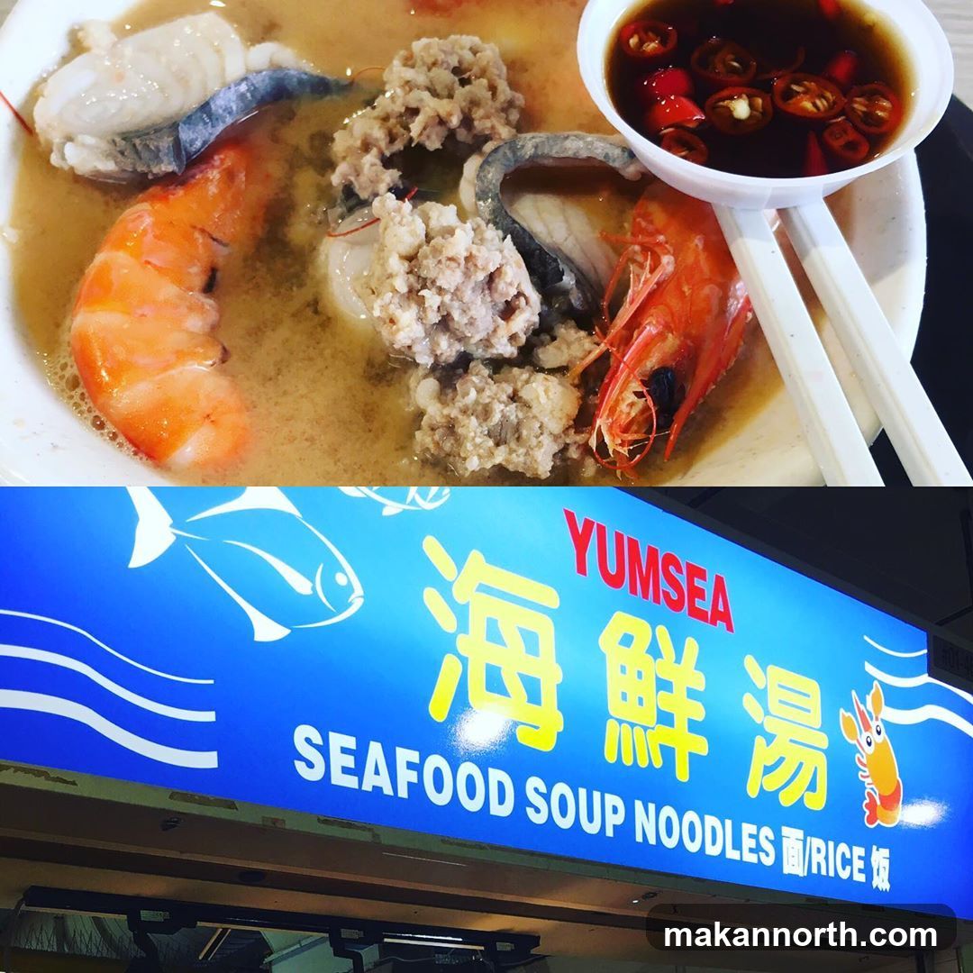 Seafood Soup Noodles
