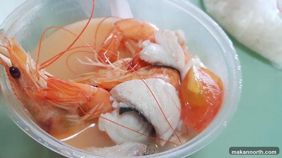 Seafood Soup with Rice