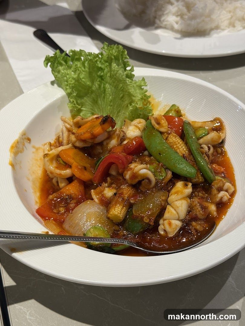 Squid and Vegetable Stir-fry