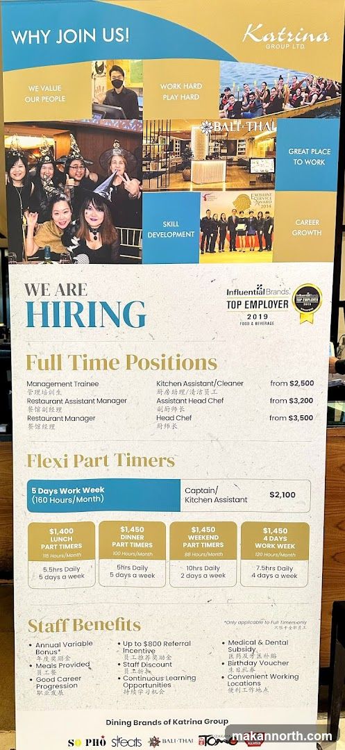 Hiring Poster for Katrina Group