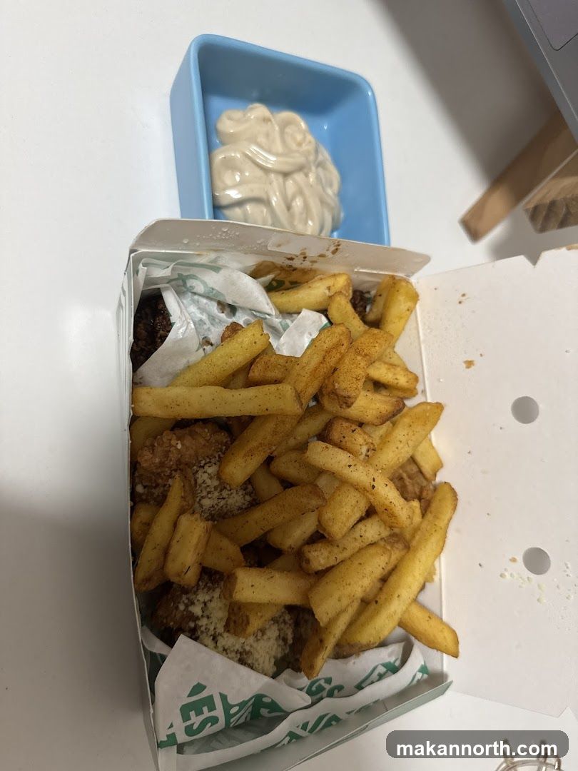 French Fries and Dip