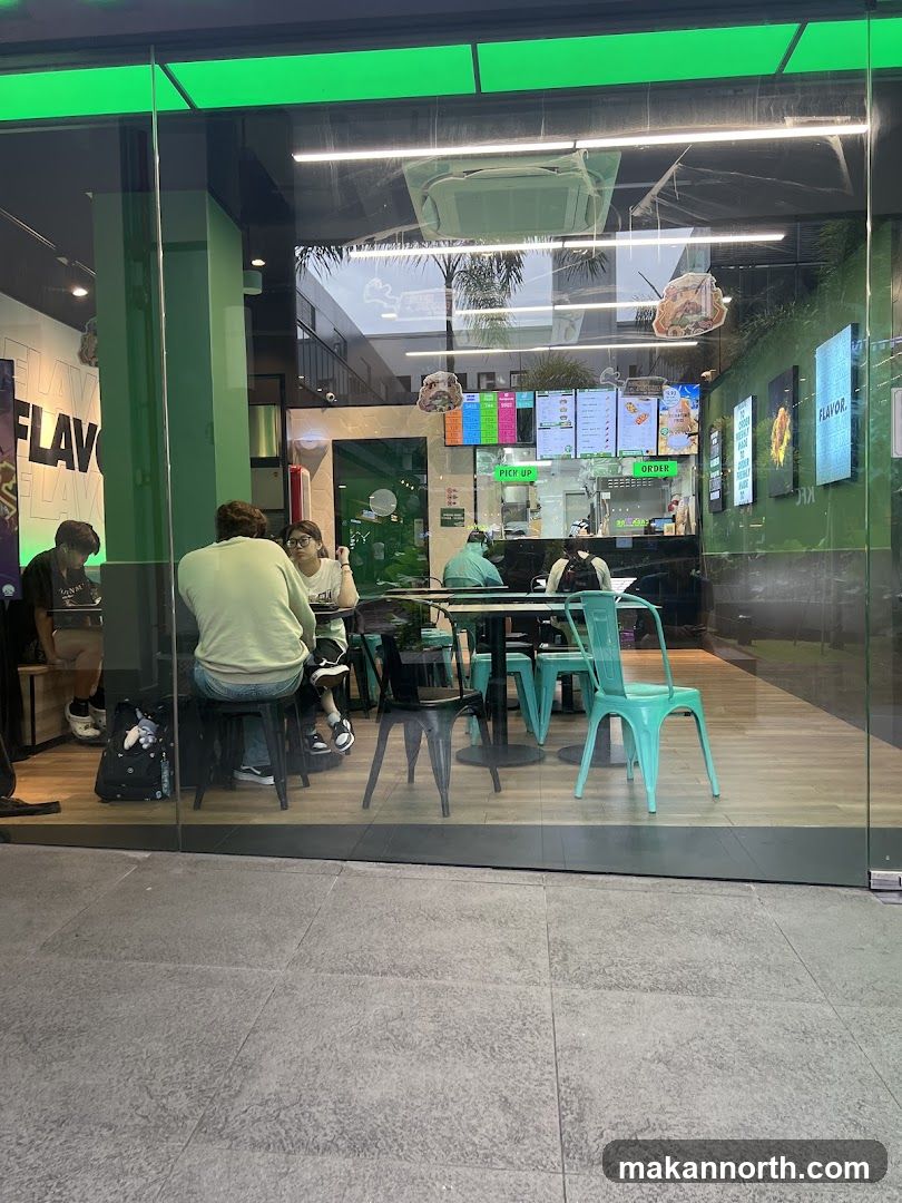 Modern Fast Food Restaurant Interior