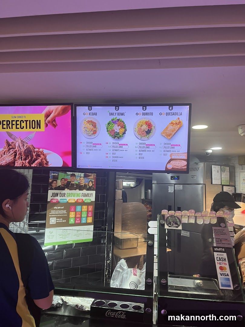 Food Menu Display