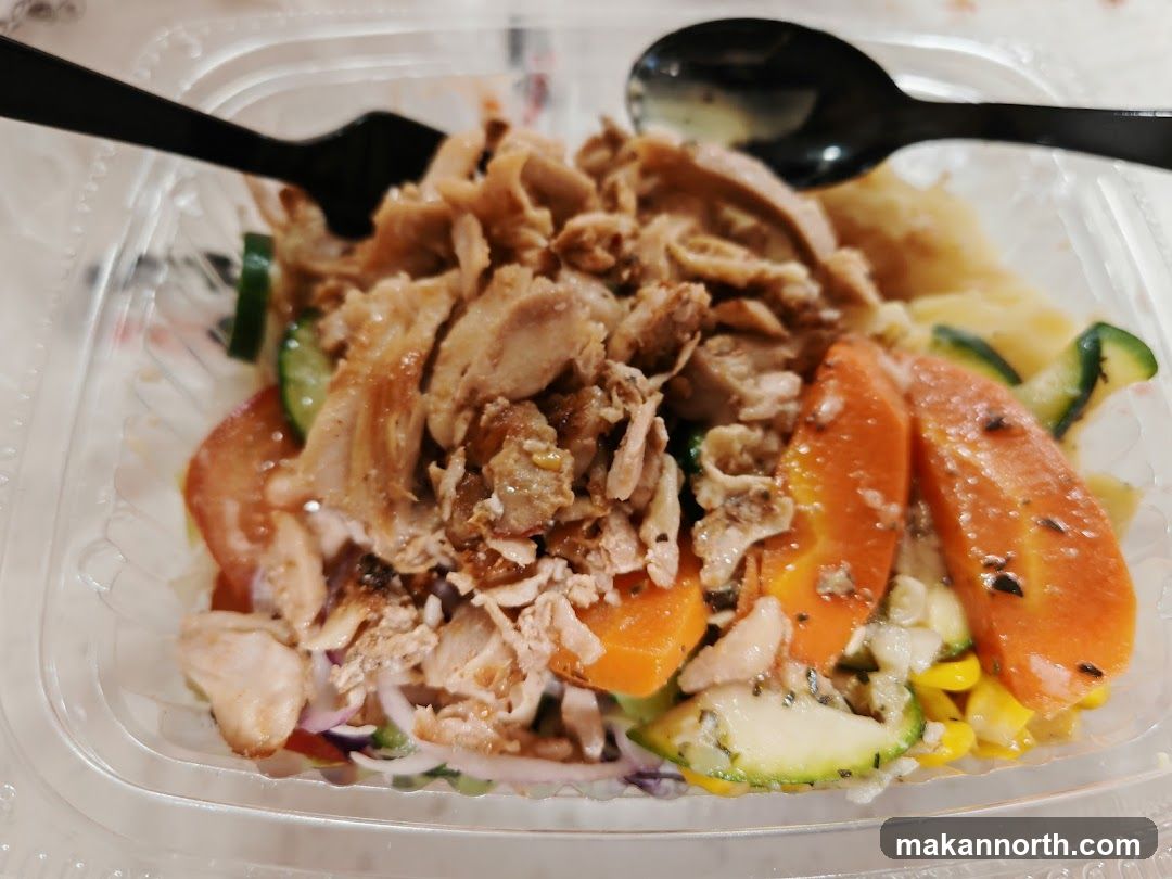 Chicken and Vegetable Bowl