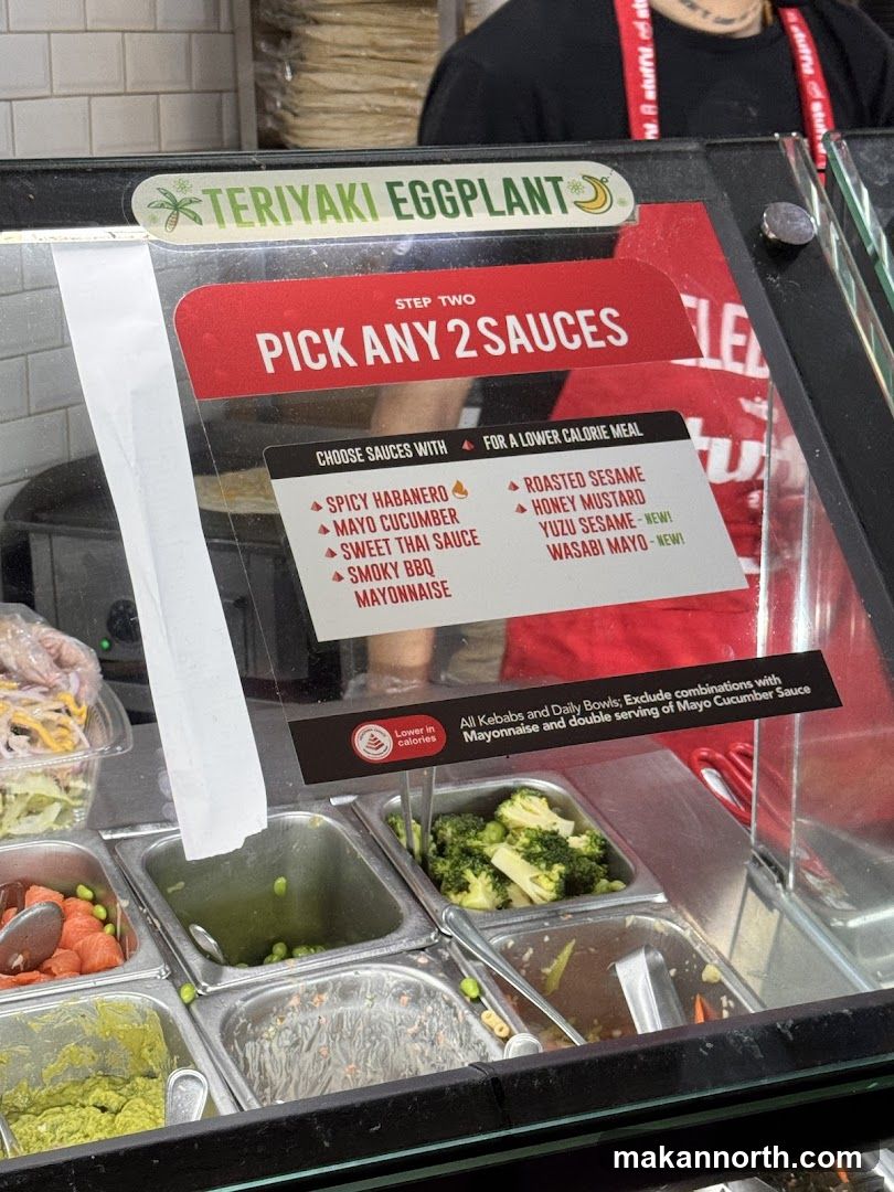 Sauce Selection