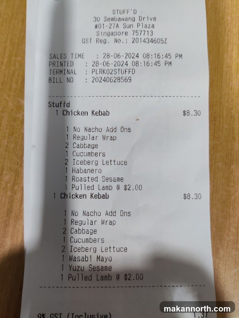 Receipt