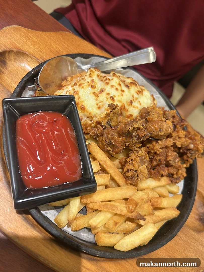 Fried Chicken and Fries Platter