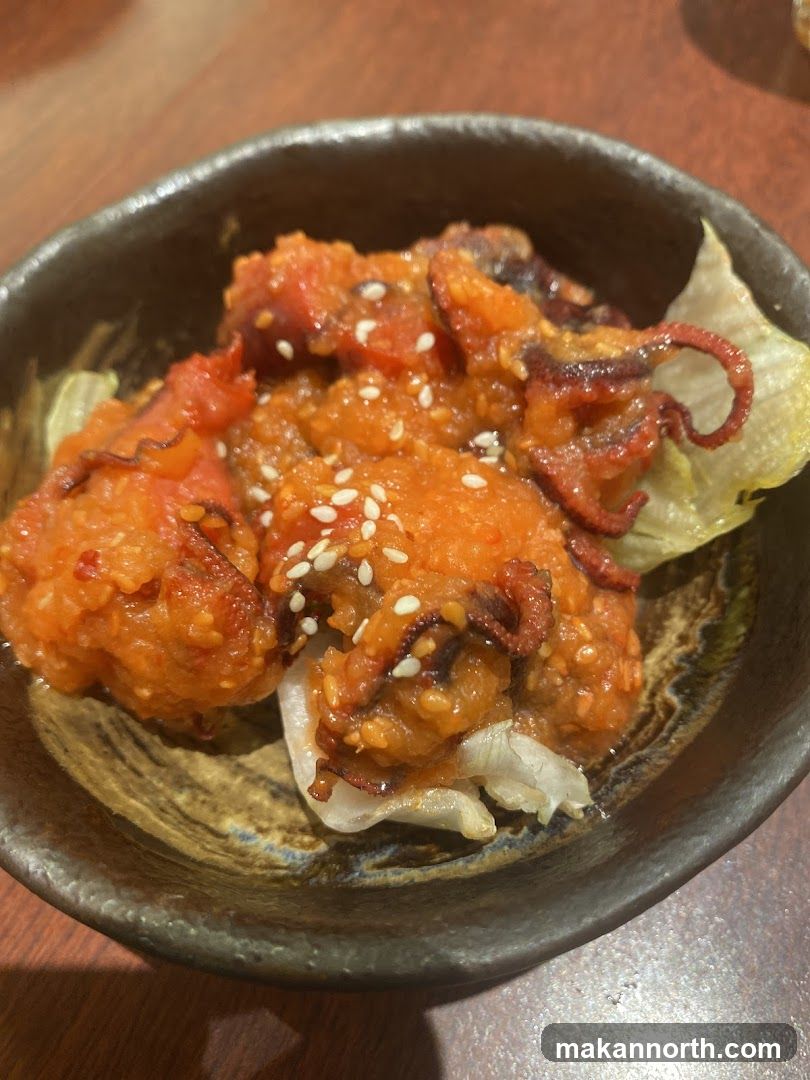 Spicy Octopus Appetizer