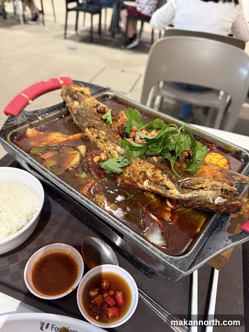 Spicy Fish Dish with Rice