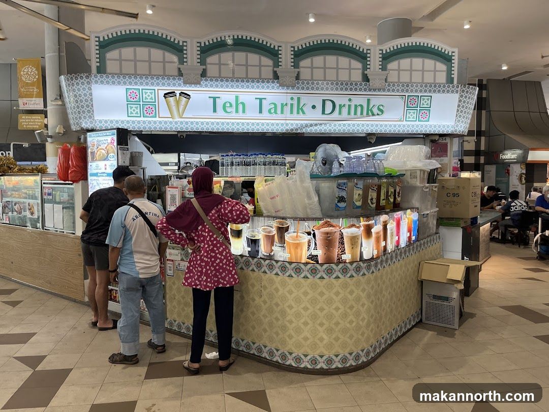Teh Tarik Drinks Stall
