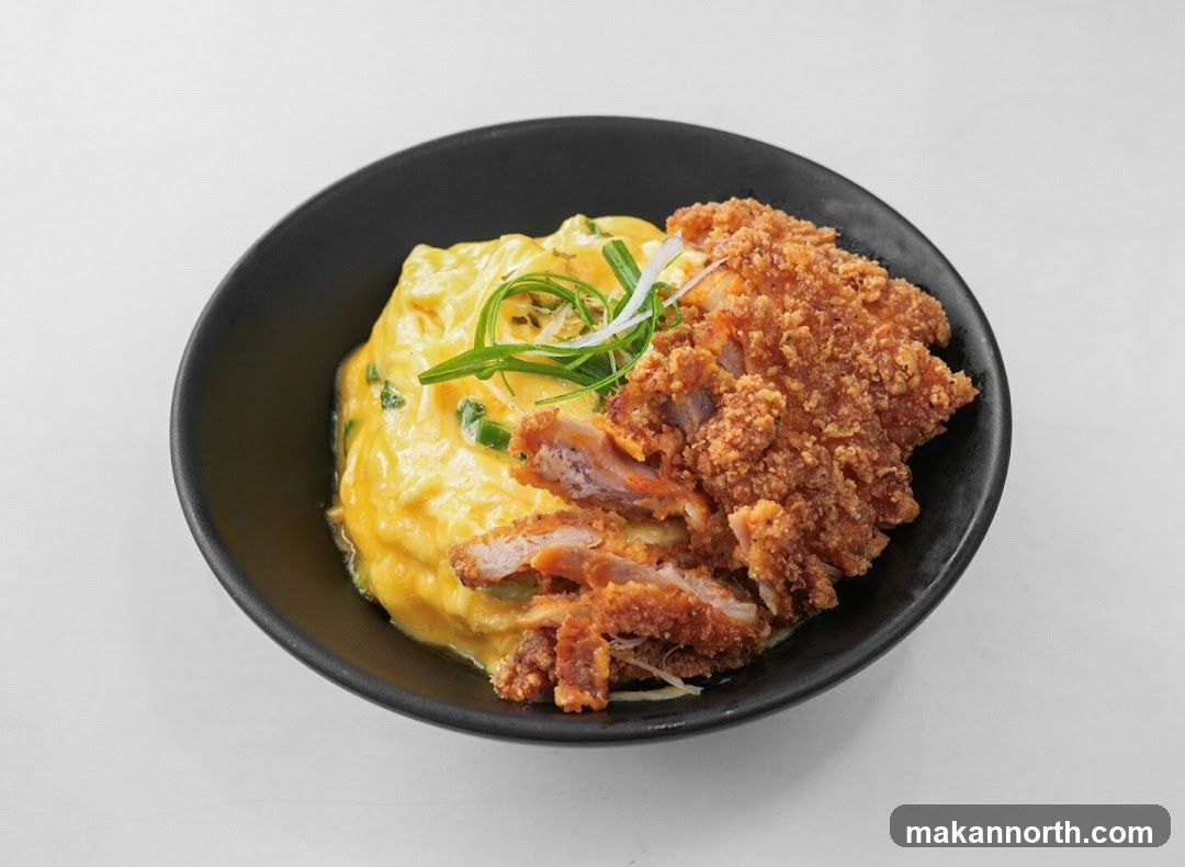 Fried Chicken with Scrambled Eggs