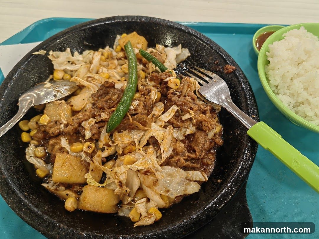 Sizzling Plate Meal