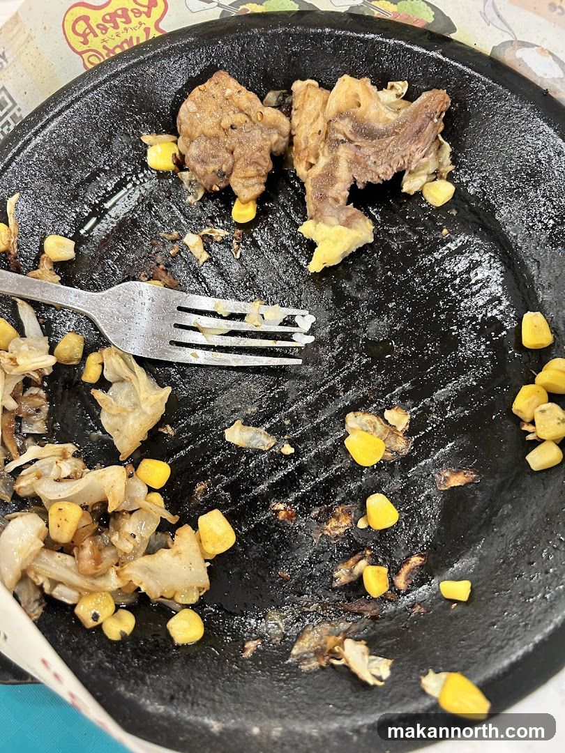 Sizzling Plate Remnants