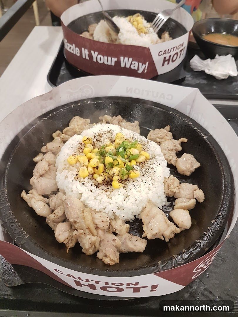Sizzling Chicken and Rice