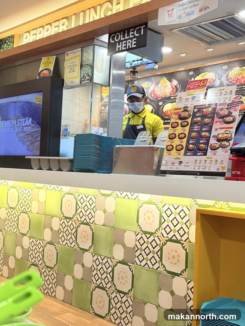 Pepper Lunch Counter