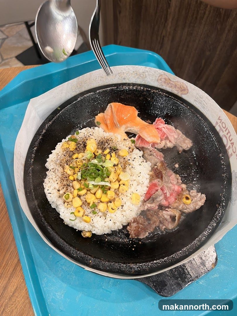 Sizzling Hot Plate Meal