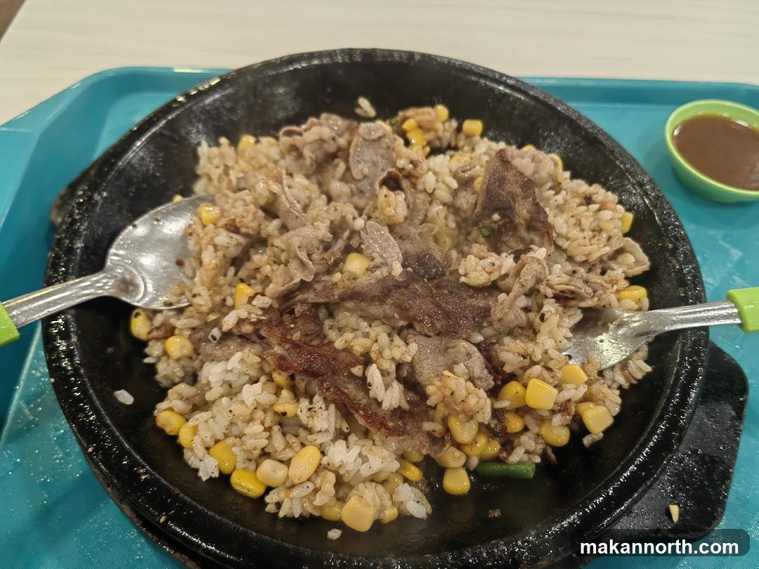 Sizzling Beef and Rice
