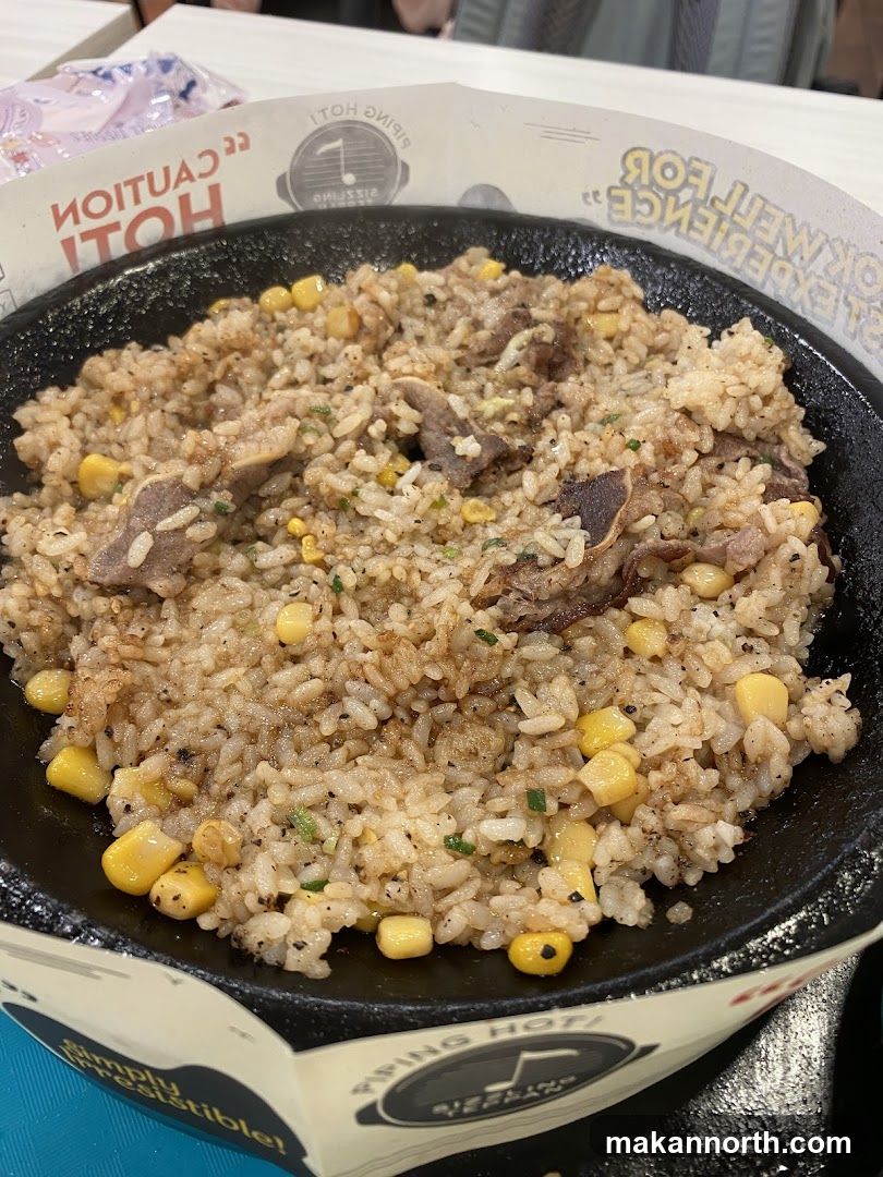 Sizzling Rice Dish