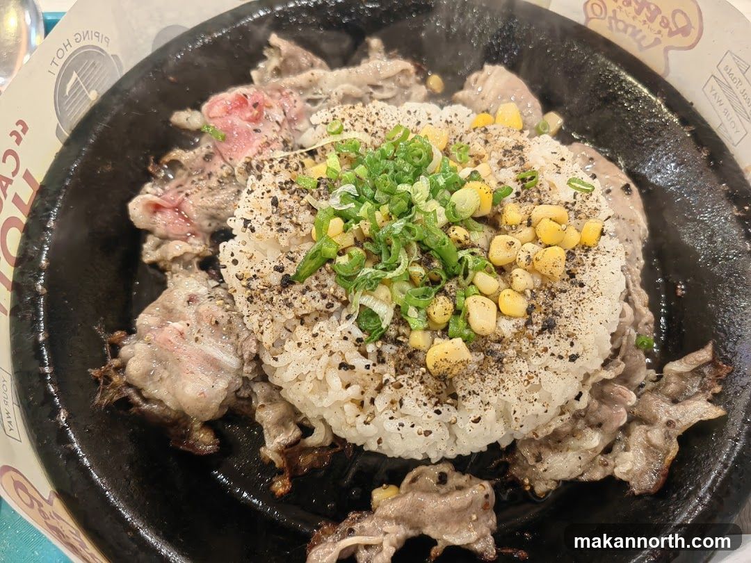 Sizzling Beef and Rice