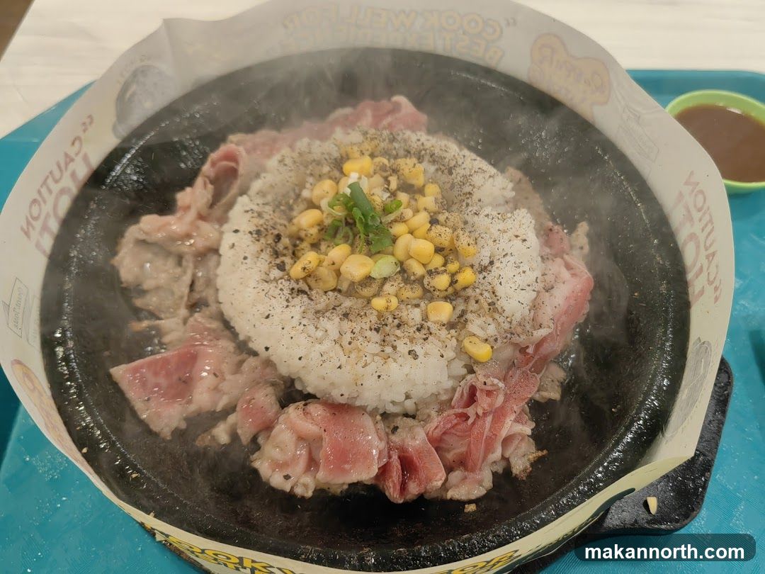 Sizzling Beef and Rice