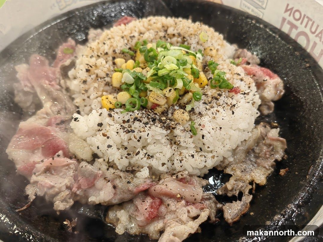 Sizzling Beef and Rice