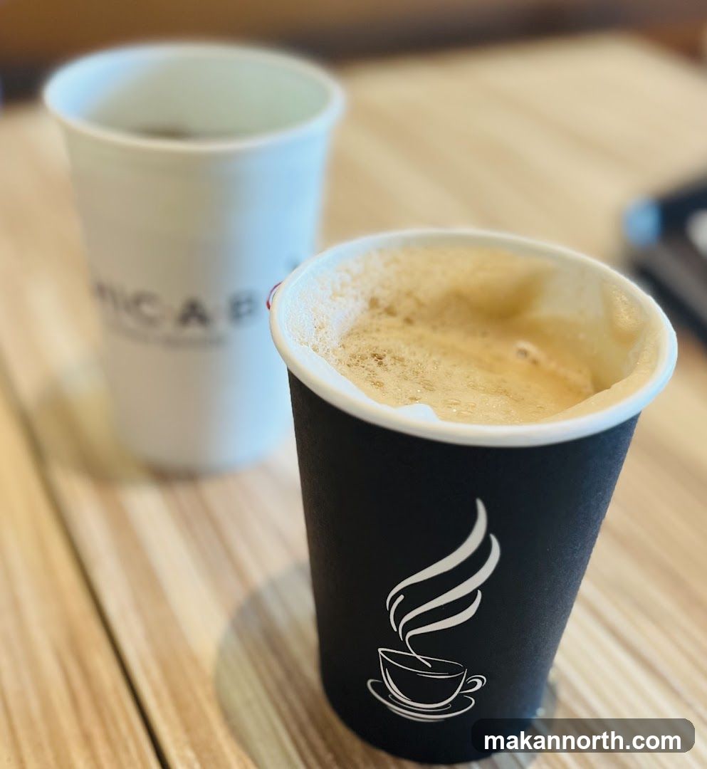 Two cups of coffee
