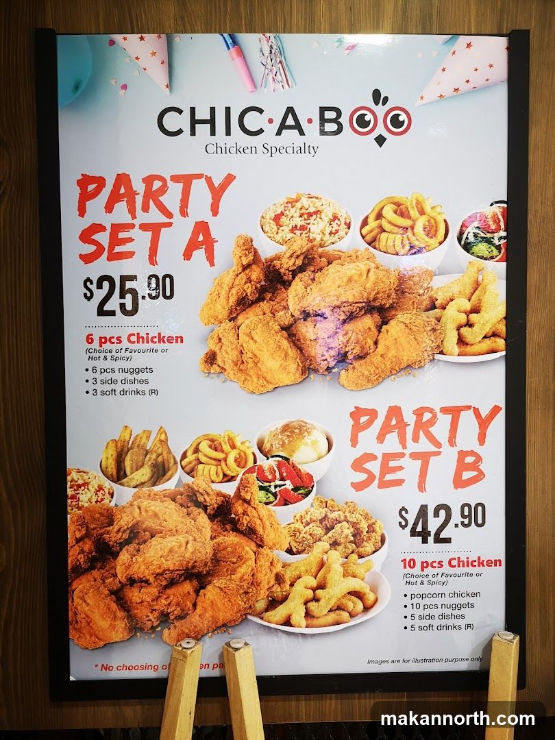 CHIC-A-BOO Chicken Specialty Party Sets