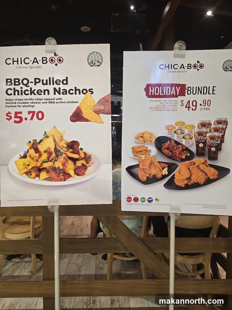 Chic-A-Boo Menu Boards