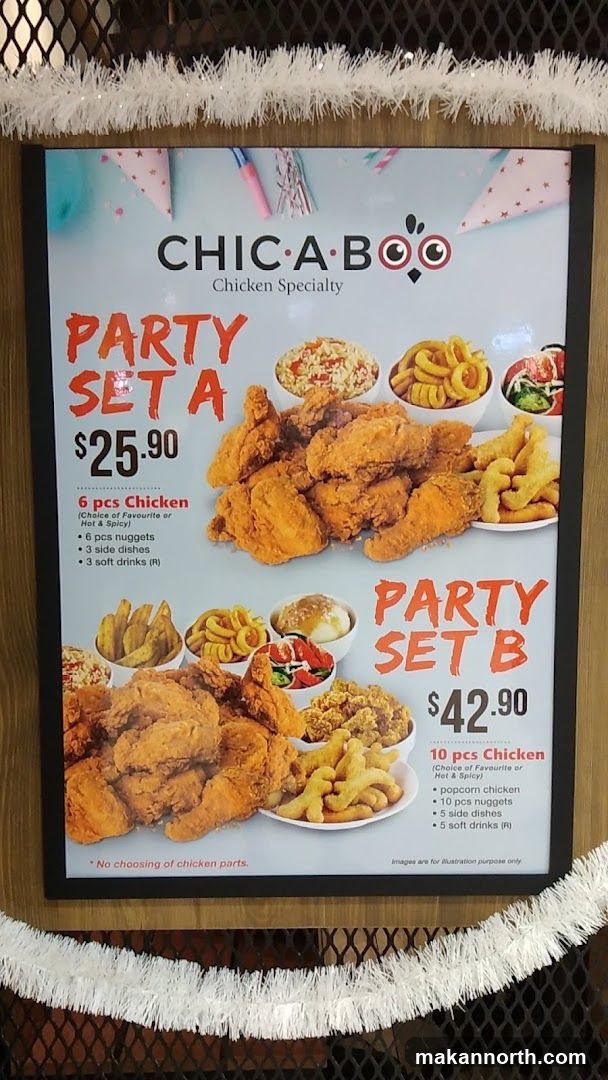 CHIC-A-BOO Chicken Specialty Party Sets