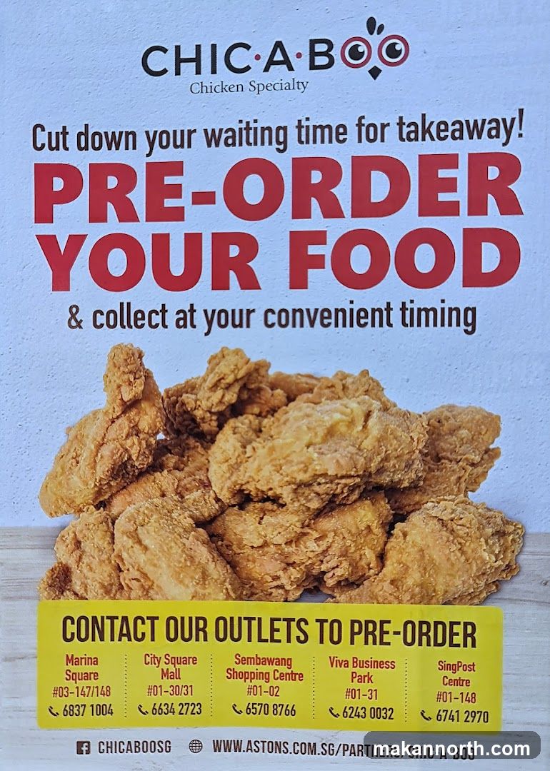 Chic-A-Boo Pre-Order Advertisement