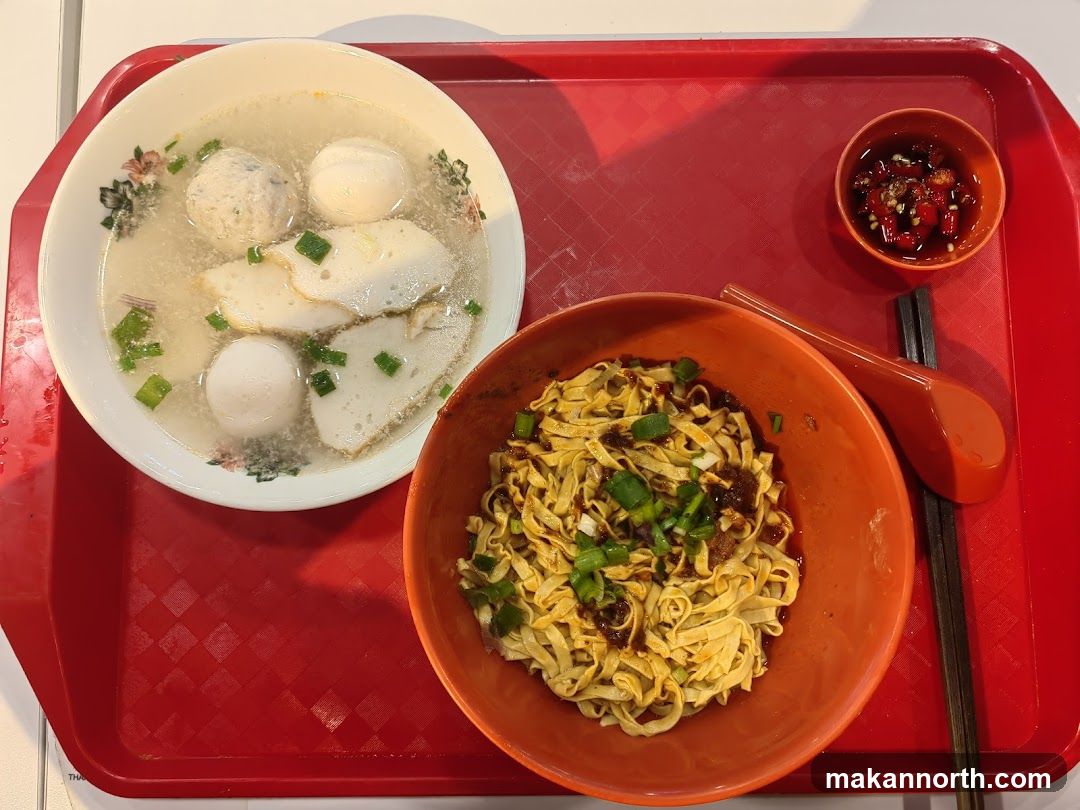 Noodles and Fishball Soup