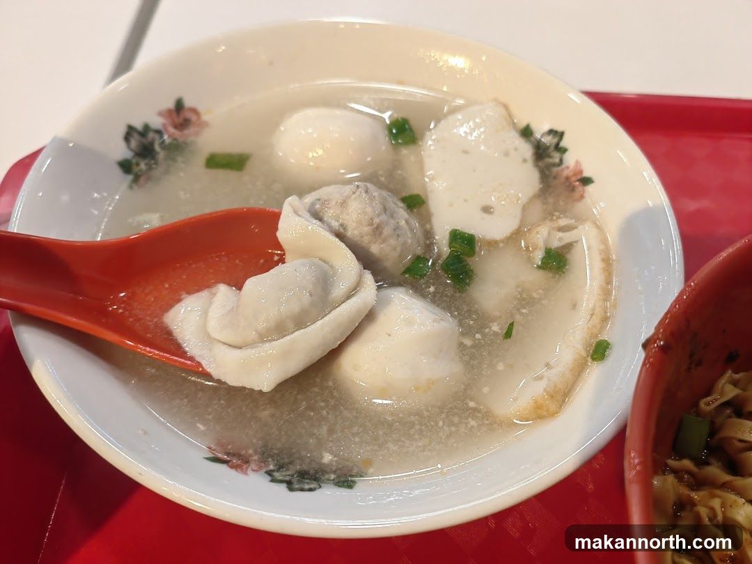 Bowl of Fish Ball Soup