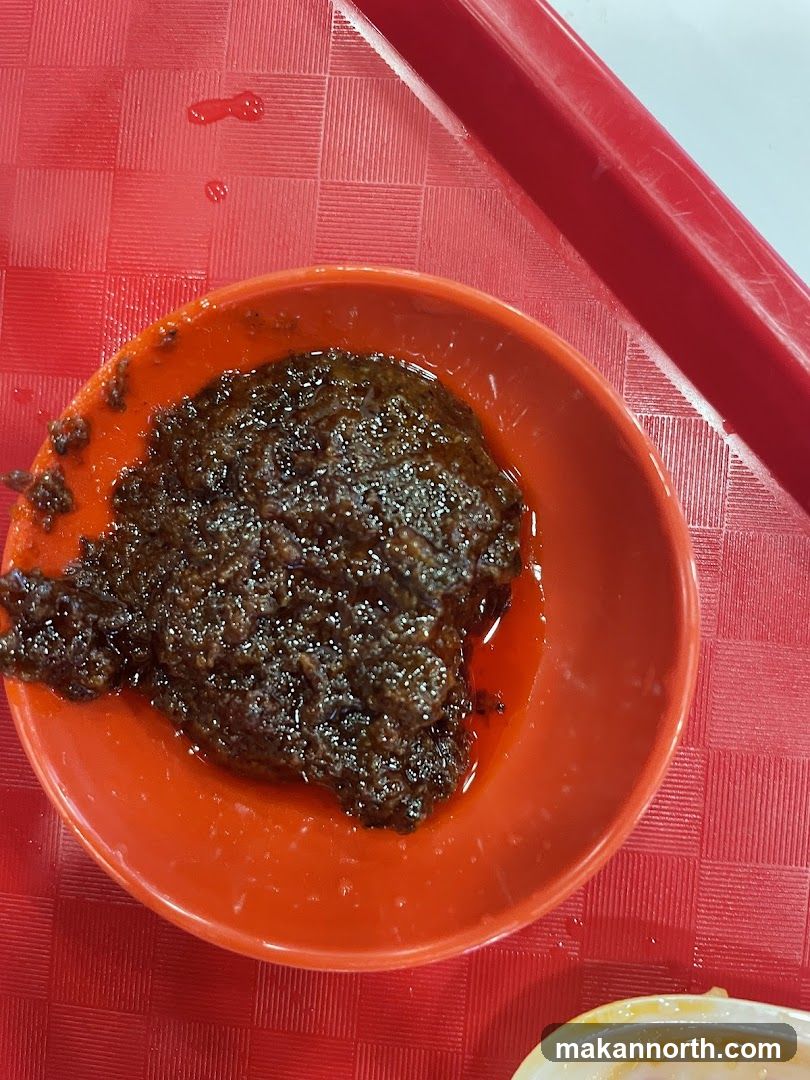 Chili Paste in a Bowl