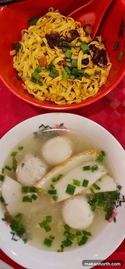 Noodles and Fishball Soup
