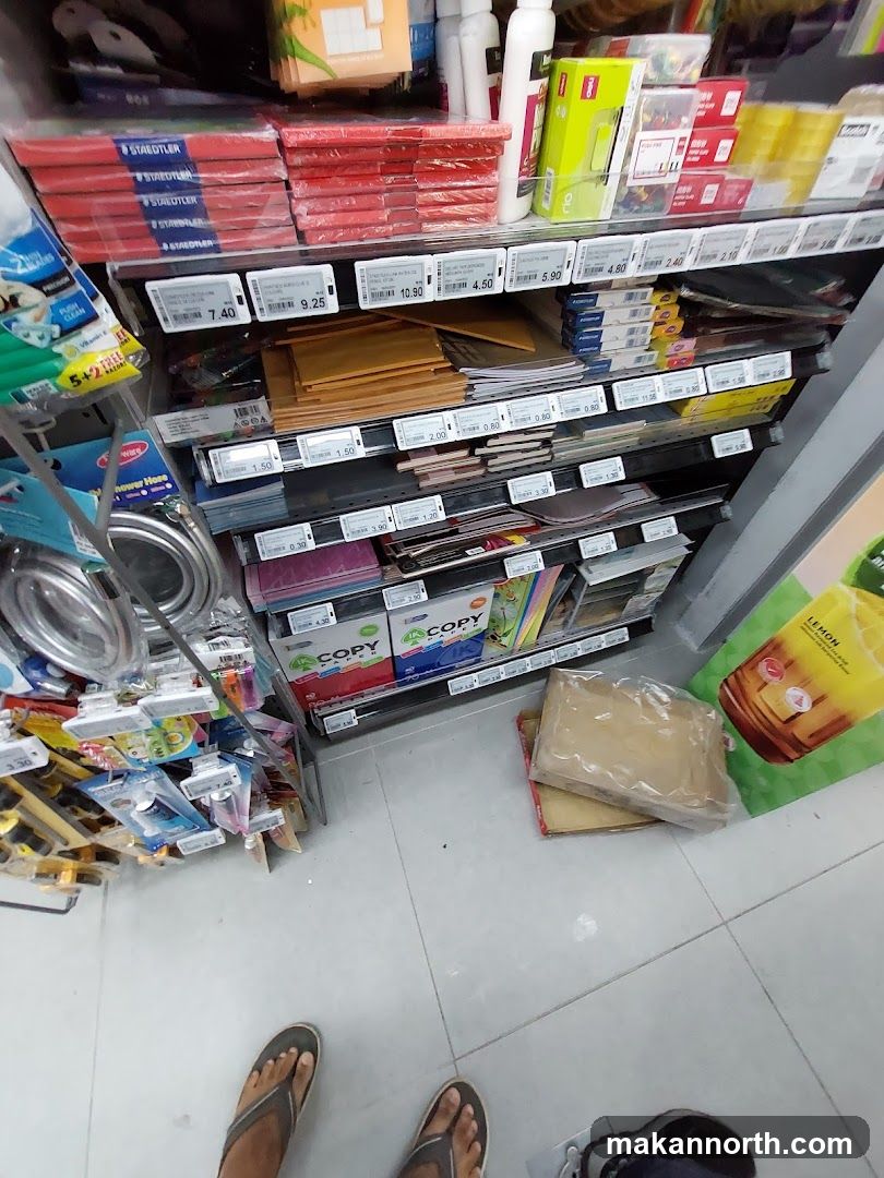 Stationery Store Shelves