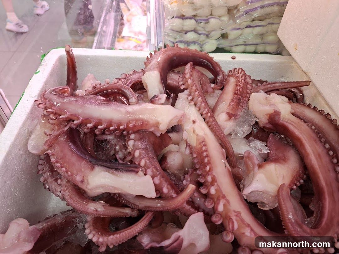 Octopus Tentacles on Ice