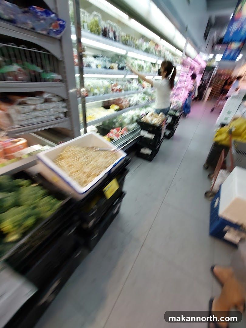 Grocery Store Produce Aisle