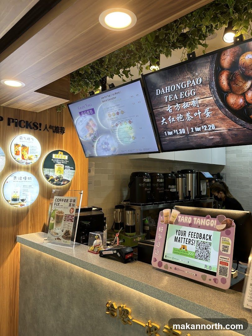 Bubble Tea Shop Counter
