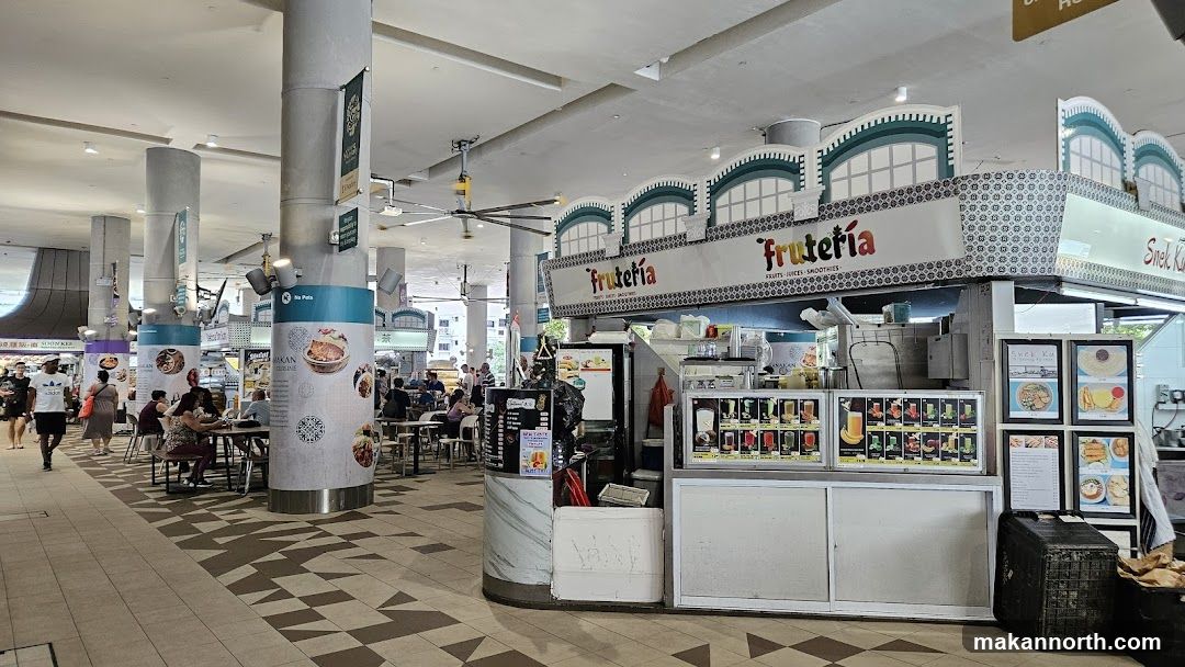 Food court with various stalls