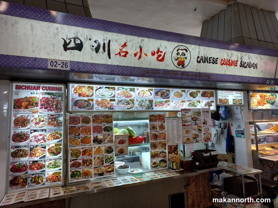 Sichuan Cuisine Stall