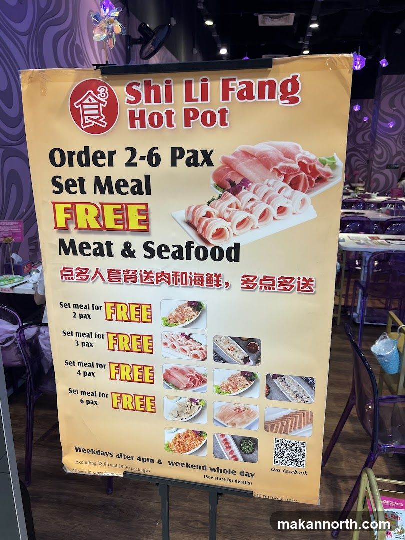 Shi Li Fang Hot Pot Promotion