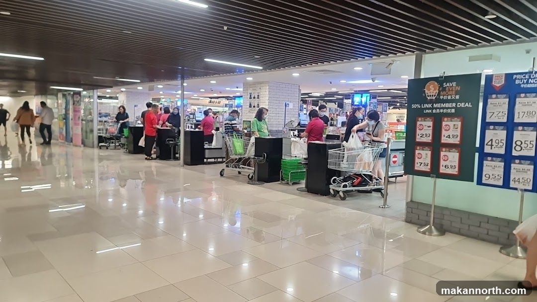 Supermarket Checkout Area