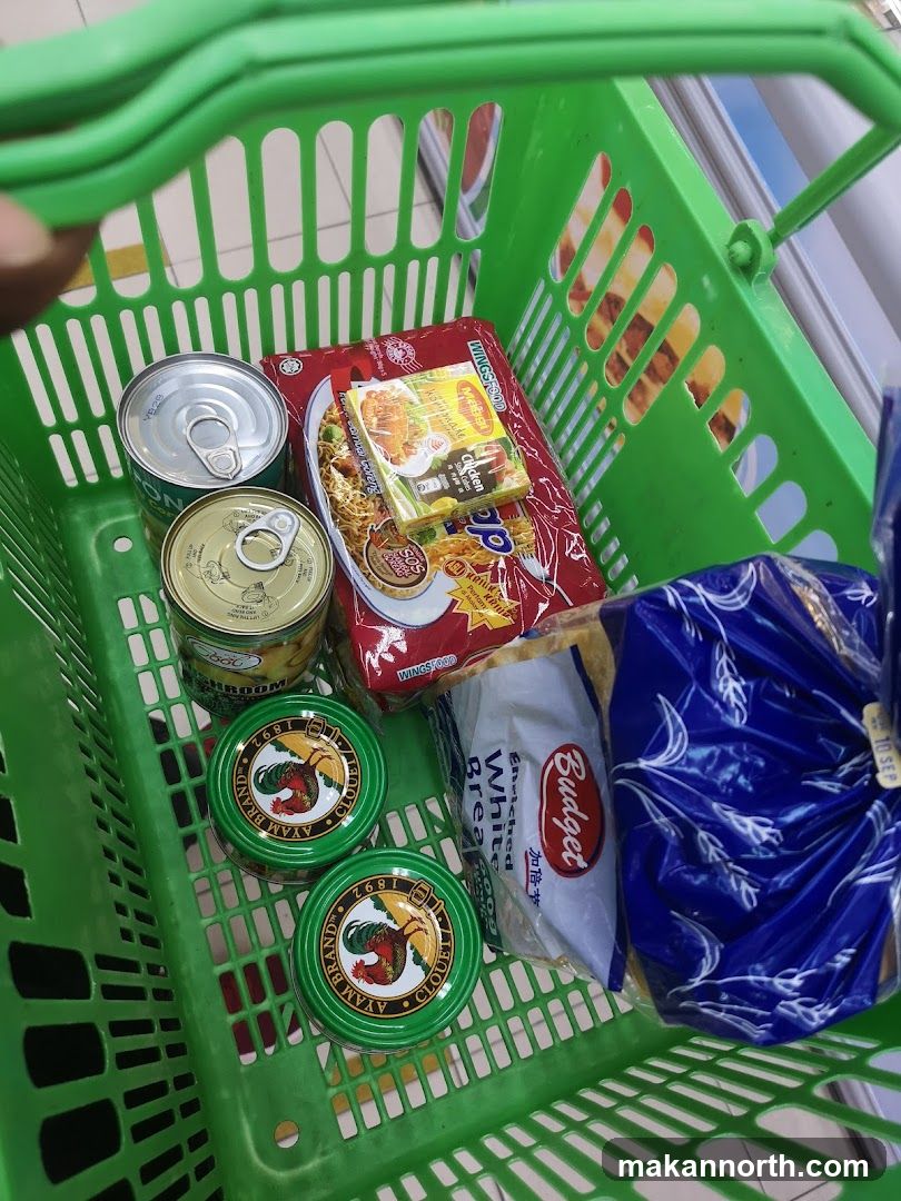 Grocery Basket Contents