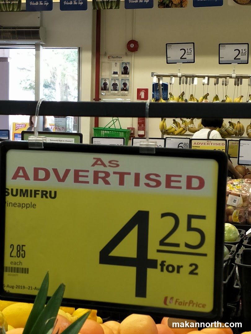 Supermarket Produce Display