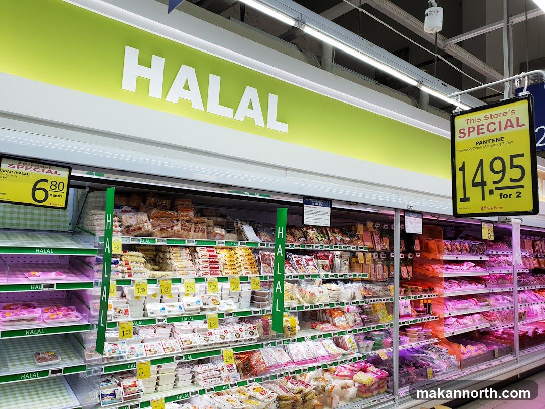 Halal Food Section