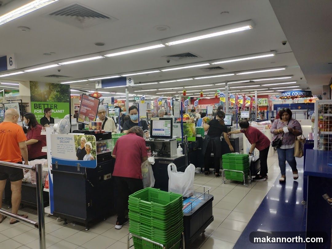 Supermarket Checkout Area