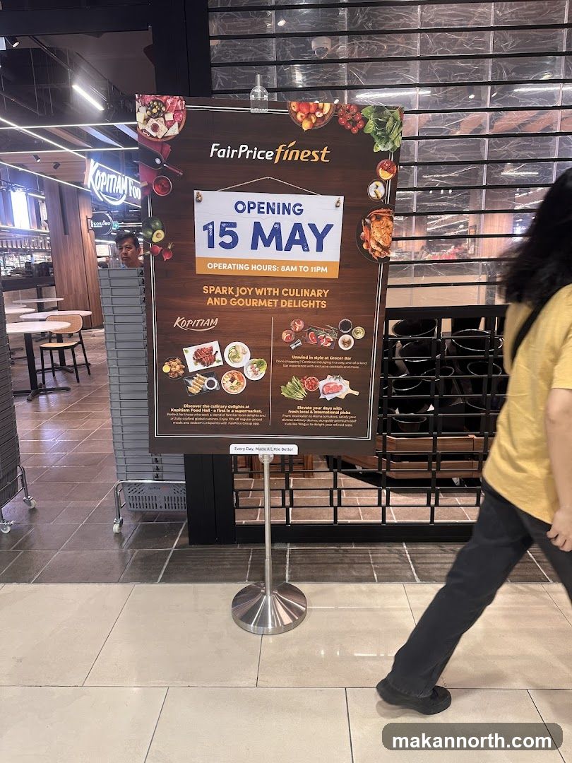 FairPrice Finest Kopitiam Opening Announcement