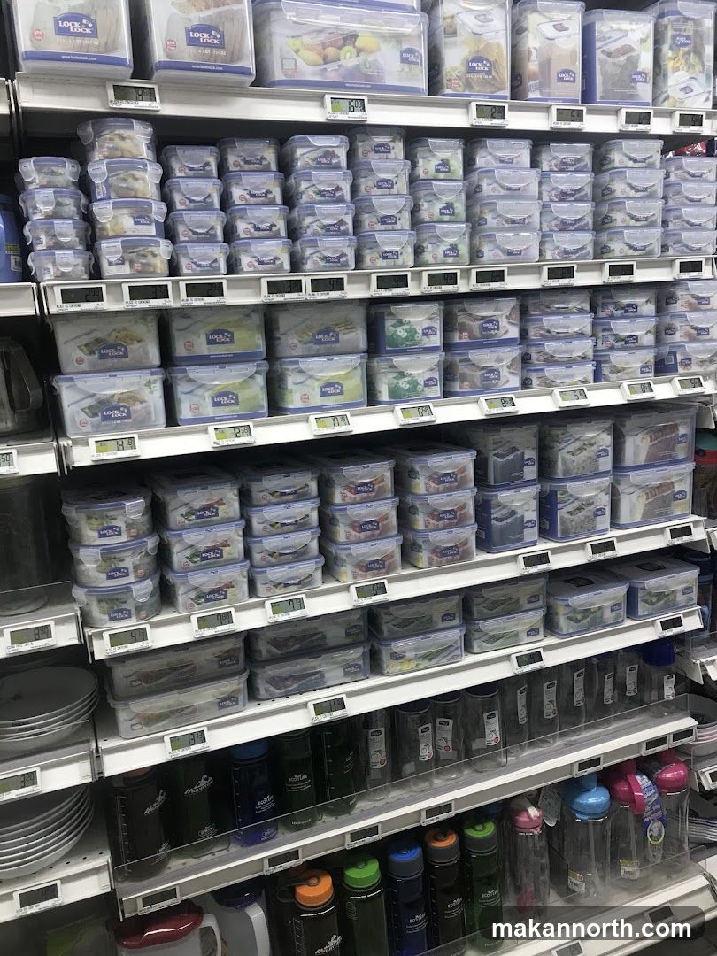 Storage Containers and Water Bottles