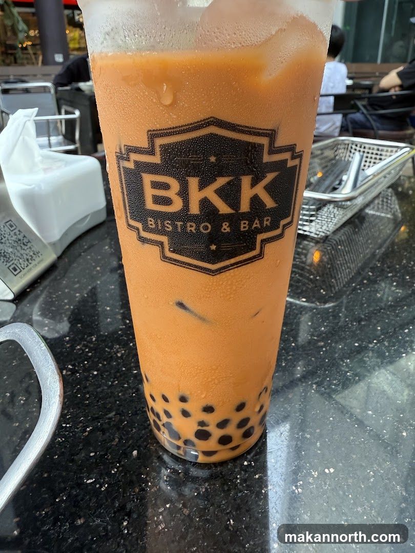 Thai Iced Tea with Boba