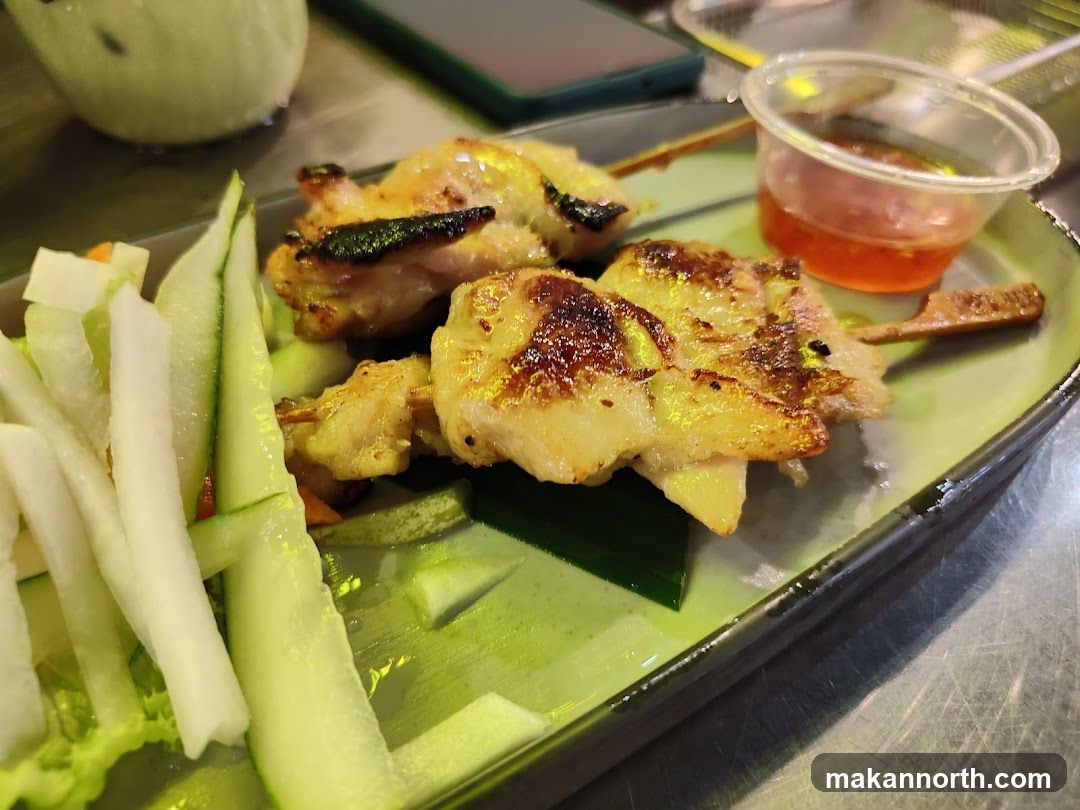 Chicken Skewers with Side Salad
